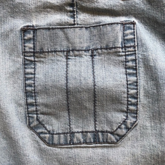 Vintage Faded Glory High Waist Mom Jeans Denim Shorts Size 10 - Picture 5 of 7